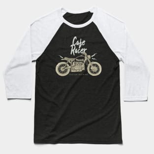 Cafe Racer Custom Bike Motorcycle Biker Baseball T-Shirt